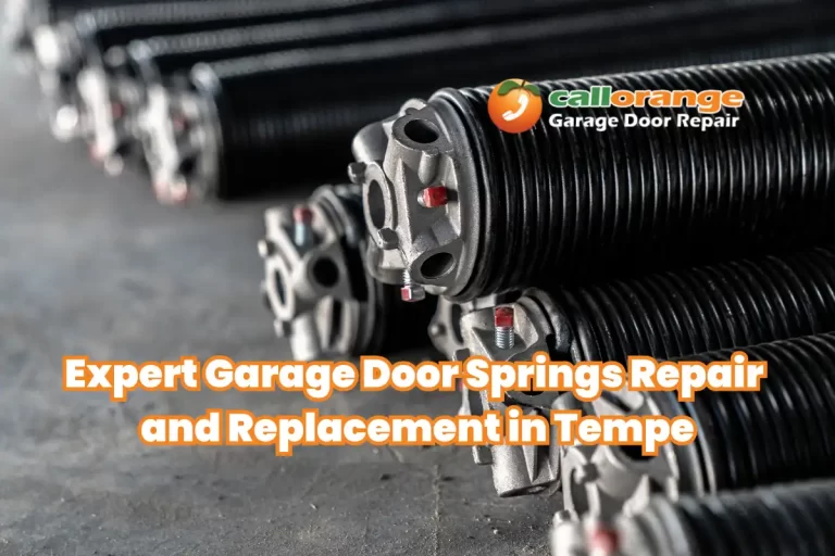 Expert Garage Door Springs Repair and Replacement in Tempe