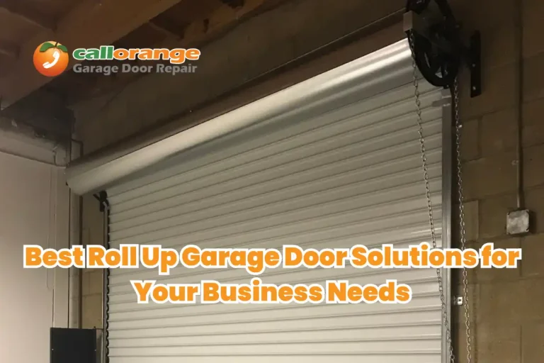 Best Roll Up Garage Door Solutions for Your Business Needs