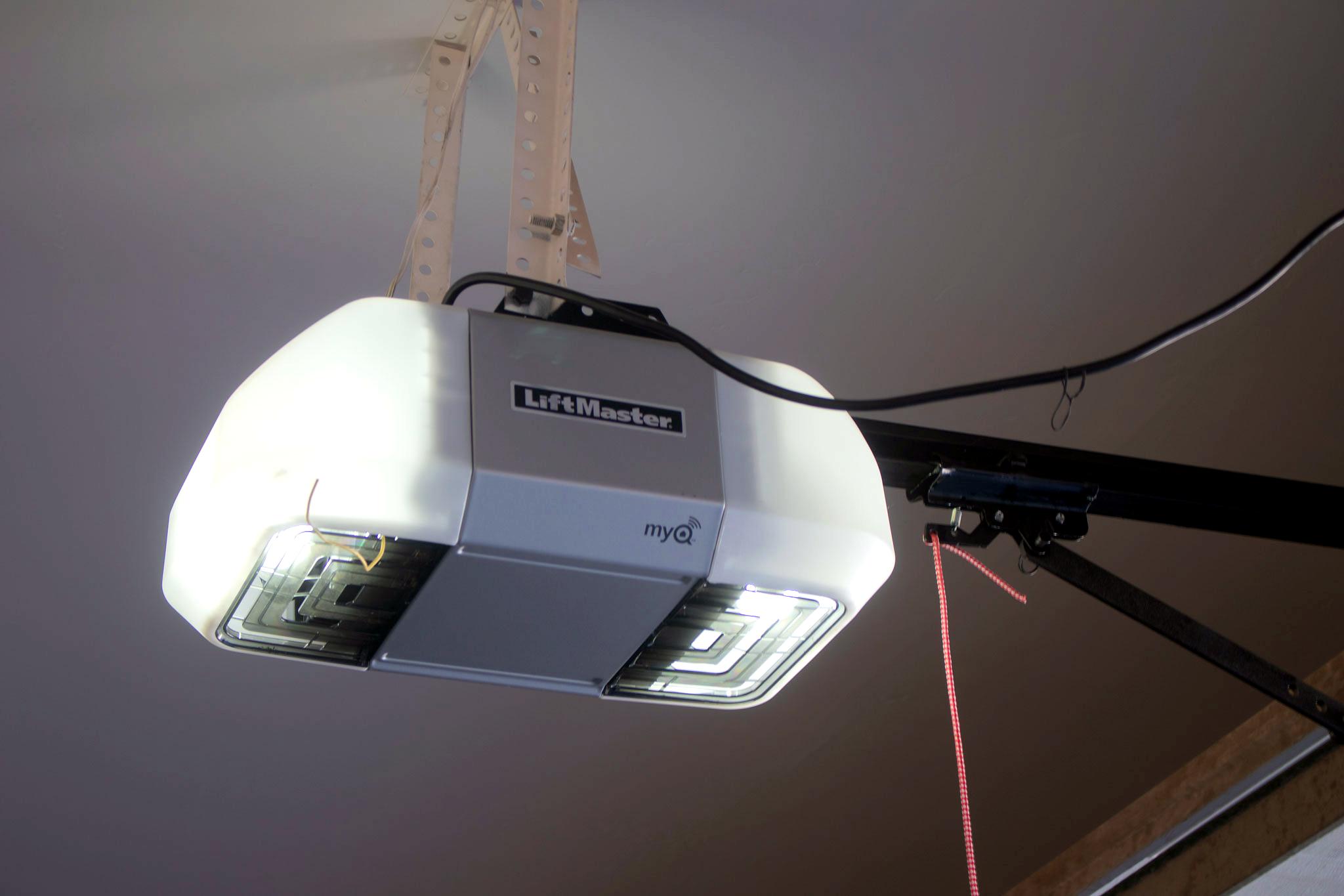 LiftMaster myQ smart garage door opener installation by CallOrange