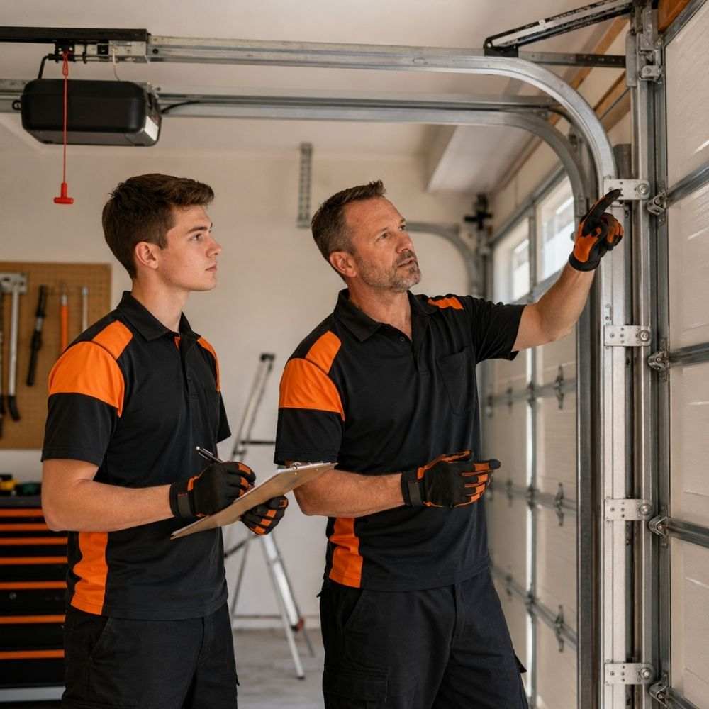 CallOrange.com garage door repair installing a keypad deadbolt in Phoenix, AZ